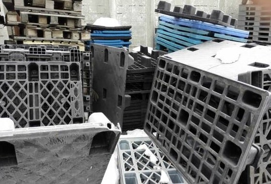 Прием лома пластиковых паллет